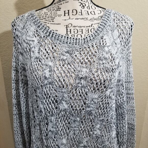 JESSICA Simpson open weave sweater XL - Picture 10 of 10